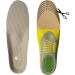 Bravindew Men's Gel Cushion Shoe Inserts - Arch Support & Anti-Fatigue Insoles (Gray) | Sizes 8-14 - Buy Online on GoSupps.com