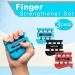 Grip Strength Trainer | Finger & Hand Strengthening Tool for Home Gym Office & Therapy | Ideal for Athletes Musicians & Climbers - Buy Online on GoSupps.com