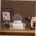 Hoement 4-Piece Baby Towel Holder Set | Wet Wipe Container & Diaper Organizer | Travel Tissue Box | Transparent Design | 19.5x12.5x7.5cm - Buy Online on GoSupps.com