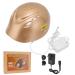 Laser helmet for hair loss hair loss treatment for thinner hair laser hair growth helmet 160pcs Light chips hair loss treatment device Golden (EU)
