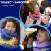 BCOZZY 3-7 Y/O Kids Travel Pillow for Car & Airplane  Soft Kids Neck Pillow for Traveling in Car Seat  Provides Double Support for Toddlers Head & Chin in Road Trips  Washable  Small Size  Navy - Buy Online on GoSupps.com