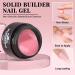 Morovan Solid Nail Gel Kit - 5 Colors Sculpture Builder Gel for Salon-Quality Nail Extensions, Non-Sticky & Easy to Mold with 3D Silicone Pen - Ideal for Home & Professional Use - Buy Online on GoSupps.com
