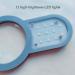 Folding Portable Illuminated Glass Rechargeable Desktop Hands Free with Bracket 3 HD Lens 10X 20X 30X Reading Magnifier Made in China - Buy Online on GoSupps.com