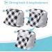 Avont Male Reusable Dog Diapers - 3 Pack Washable Belly Bands for Incontinence - Eco-Friendly Plaid Design - XS (22-29cm) - Buy Online on GoSupps.com