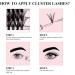 200Pcs Individual Cluster Lashes Extensions DIY Kit | C Curl 30D 40D 0.07 | 8-16mm Mixed Trays for Home Use - Buy Online on GoSupps.com