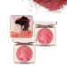 Embossed Smooth Powder Blush Palette For Cheeks Matte Face Powder Blush Palette Powder Blush Palette Girl Blush for Cheeks Natural Makeup Radiant Finis (Pink - 2PCS 1PCS) Pink - 2pcs 6 g (Pack of 1)