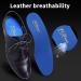 PCSSole Arch Support Leather Insoles | Premium Breathable Orthopedic Inserts for Flat Feet & Plantar Fasciitis | Thin Comfort Footbeds for Men & Women | EU38-39 - Buy Online on GoSupps.com