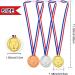 Pllieay Winner Medals Gold Silver and Bronze Medals for Party Decoration and Awards 24 - Buy Online on GoSupps.com