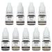 QBS Microblading Eyebrow Pigments 10ml | Machine & Hand Use | 9 Colors to Choose | SPMU Products (Full Set (9 Colors)