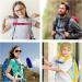 Buy MxTimwan Adjustable Chest Strap for Backpack - 4 Durable Nylon Straps with Quick Lock for Kids - Perfect for School Hiking & Outdoor Activities - Buy Online on GoSupps.com