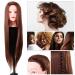24-Inch Exercise Head for Hair Styling - High-Quality Synthetic Fiber Knot-Free Doll Head for Hairdresser Training & Professionals - Buy Online on GoSupps.com