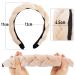 Bethininess Vintage Padded Braided Headband for Women & Girls - Wide Rockabilly Beige Hair Accessories - Buy Online on GoSupps.com