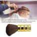 KUIKUI Soft Gentle Neck Duster Brush for Professional Barber Neck Cleaning - Gold - Buy Online on GoSupps.com