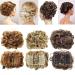 Sego Hair Part Hair Extensions with Comb for Updos & Ponytails - Light Blonde Messy Bun Braid & Dutt Styles - Buy Online on GoSupps.com
