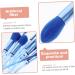 FRCOLOR 10pcs Makeup Brush Tools Eyeshadow Cosmetics Brush Beauty Accessories Eye Shadow Brush Major 20X12X2.5cm Blue - Buy Online on GoSupps.com