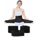 OKPOW 3 in 1 Postpartum Belly Wrap Postpartum Belt Band Post Partum Women Belly Belt Girdle Support Recovery Corset Wrap Body Shaper for After Birth Postnatal C-Section Waist Pelvis Shapewear Black Black One Size