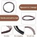 36 Pcs Bracelet Hair Ties for Women - Seamless Hair Elastics - Knotted Ponytail Holder - 4 in 1 Design - Black Gray Brown - Buy Online on GoSupps.com