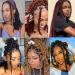 XTrend 7 Packs Passion Twist Hair - 12 Crochet Bohemian Curl Synthetic Braids - 18 Strands/Package 2# - International Shipping Available - Buy Online on GoSupps.com