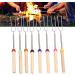 Shanrya 8 Pieces Marshmallow Roasting Sticks Telescopic Marshmallow Sticks with Canvas Bag for Camping - Buy Online on GoSupps.com