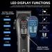 GEC Smart Hair Clipper for Men - Rechargeable Low Noise 5-Mode Professional Hair Trimmer Kit with Auxiliary Light - Buy Online on GoSupps.com