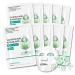 KORAL KORAL Salicylic Acid Face Mask (10 units x 25 ml) with Azelaic Acid Skin Care and Moisturizing - Vegan Skincare Korean Formulas with Active Ingredients - Unisex