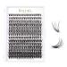 Cluster Lashes Kolybel 280pcs Lash Clusters 30D+40D 10-16MIX Clusters False Eyelash D Curl DIY Clusters Lash Extensions Makeup Individual DIY Eyelash Extensions at Home (30D+40D D-10-16MIX) 30D+40D-D-10-16mm 1 Count (Pac...