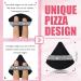 6 Pack Velour Triangle Makeup Puffs - Soft Cosmetic Foundation Sponge for Loose & Mineral Powder - Black & Pink Undereye Setting Tool - Buy Online on GoSupps.com