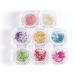 8 Boxes Dried Flowers for Nails | Nail Art Sticker Kit | DIY Nail Decoration Accessories - 8 Colors - Buy Online on GoSupps.com