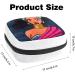 GIAPB Sanitary Napkin Storage Bag | Period Tampon Makeup Pad Pouch - Black African American Color 1665 - Buy Online on GoSupps.com