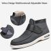 FZYUAN Women's Extra Wide Diabetic Shoes with Adjustable Closures - Black, Size 7 - Buy Online on GoSupps.com