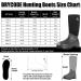 DRYCODE Men's 5.5mm Neoprene Insulated Waterproof Anti-Slip Rubber Boots - Size 6-14 Black - Buy Online on GoSupps.com