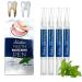 Teeth Whitening Pen 4-Pack Teeth Whitening Gel Kit Natural Formula Removes Years of Stains Enamel Whitening Gel Fast and Gentle Whitening Teeth