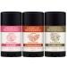 American Provenance Rose & Jasmine Lemongrass & Marjoram and Palo Santo & Vanilla Deodorant Bundle