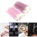 200 Pack Disposable Lip Brush Premium Glitter Crystal Stem Lip Brush Stick Lipstick Brush Stick Lip Gloss Stick Eye Shadow Brush Applicator Tool for Women Girls (Pink+Purple) (200pcs Pink+Purple) - Buy Online on GoSupps.com