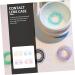 Solustre 12-Piece Contact Lens Organizer & Makeup Container Set | Compact Cosmetic Lens Etui with Small Mirror - Buy Online on GoSupps.com