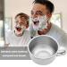 Premium Stainless Steel Shaving Cup Bowl - 5Pcs Set with Handle | Ideal for Home Salon & Barber Shop - Buy Online on GoSupps.com