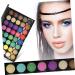 TOVINANNA 3pcs 40 Eyeshadow Powder Eyeshadow Pallet Eye Shadow Palettes Makeup Palette Pearlescent - Buy Online on GoSupps.com