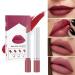 Velvety Matte Lipstick Set - 4 Pcs High Pigmented Lip Gloss & Lipstick Gift Set | Long Lasting, Non-Fading, Waterproof Makeup for Women - Nude Cigarette Lipgloss | Gift Surprise Set 01 - Buy Online on GoSupps.com