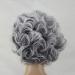 Ansenesna Grey Granny Short Curls Wig for Women - Stylish Short Hair Wig in Gray - Buy Online on GoSupps.com