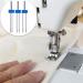 Sewing Machine Twin Needles Set with Automatic Threader - 18 Pieces in 3 Mixed Sizes - 2.0/90, 3.0/90, 4.0/90 - Household Sewing Machine Accessories in Plastic Box - Buy Online on GoSupps.com