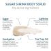 Visha Skincare 4 in 1 Sugar Shrink Body Scrub | Multi-tasking Exfoliating Scrub for Smooth Soft Skin & Cellulite Reduction - 10oz - Buy Online on GoSupps.com