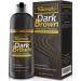KILOMETS Dark Brown Hair Dye Shampoo 400ml - 100% Grey Coverage - Ammonia Free Color - Instant Coloring - 13.5 Fl Oz - Buy Online on GoSupps.com