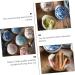 HOMSFOU 9 Pcs Sauce Bowl Tamari Sauce Soy Sauce Dishes Side Dish Dipping Sauce Dishes Japanese Seasoning Dish Appetizer Plate Food Sauce Dish Flavor Dish Household Ceramics Dessert Plate 12X11.2X5.4CMx3pcs Assorted Colorx3pcs - Buy Online on GoSupps.com