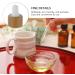 Refillable Glass Perfume Bottle Set - 4 Eco-Friendly Bamboo Lid Containers for Travel & Cosmetics | Essence Beings - Buy Online on GoSupps.com