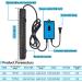 HiTauing Aquarium Heater - 300W/500W with Intelligent Leaving Water Stop Heating & Advanced Temperature Control - For Saltwater/Freshwater Tanks - Buy Online on GoSupps.com