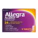 Allegra Adult Non-Drowsy Antihistamine Tablets 5-Count 24-Hour Allergy Relief 180 mg