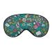 Physics Biochemistry Science Sleep Mask Eye Cover for Sleeping Blindfold with Adjustable Strap Blocks Light Night Travel Nap for Men Women