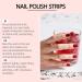  Generisch Set of 22 protective nail films - Red gel - Waterproof - For manicures pedicures autumn decorations - Buy Online on GoSupps.com