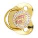 Bling Baby Pacifier - Anti-Static Gold Pacifier for Newborns & Toddlers (6-18 Months) - Perfect for Outdoor Use | Shop Now! - Buy Online on GoSupps.com