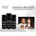FIXXIE Hair Fibres BLACK 27.5g Bottle - Hair Fibre Concealer for Hair Loss - Thicker Looking Hair with Keratin Fibers - Men and Women - Buy Online on GoSupps.com
